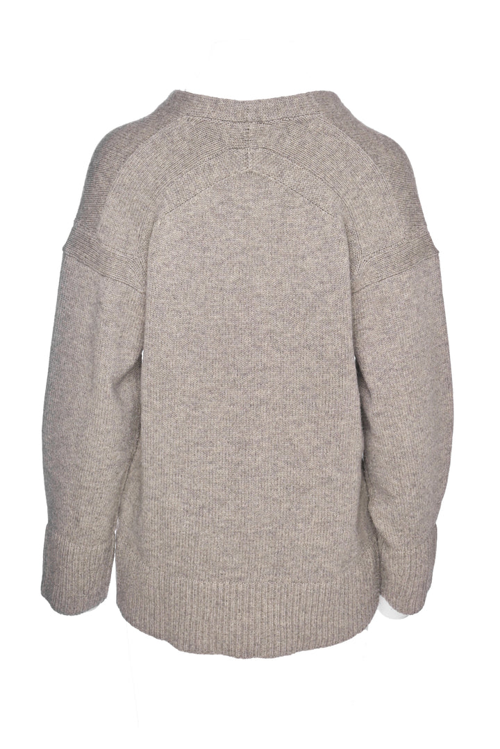 Loulou Studio Size S Sri Melange Wool & Cashmere-Blend Cardigan