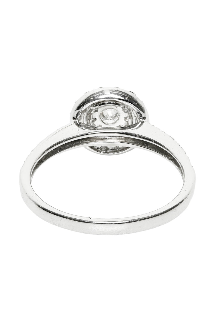 Effy Size 7 14k White Gold Diamond Engagement Ring