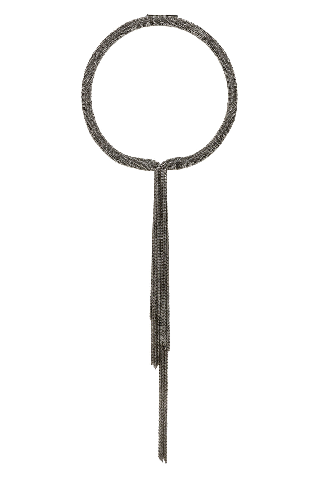 Fabiana Filippi Size OS Beaded Choker w/ Tassels