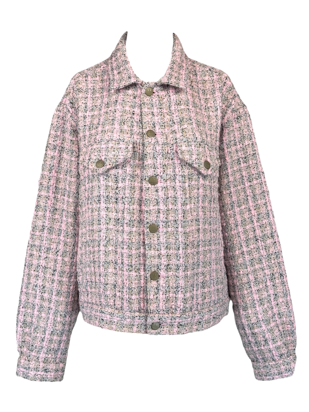 Drew House Size M Boucle Mascot Oversized Trucker Jacket