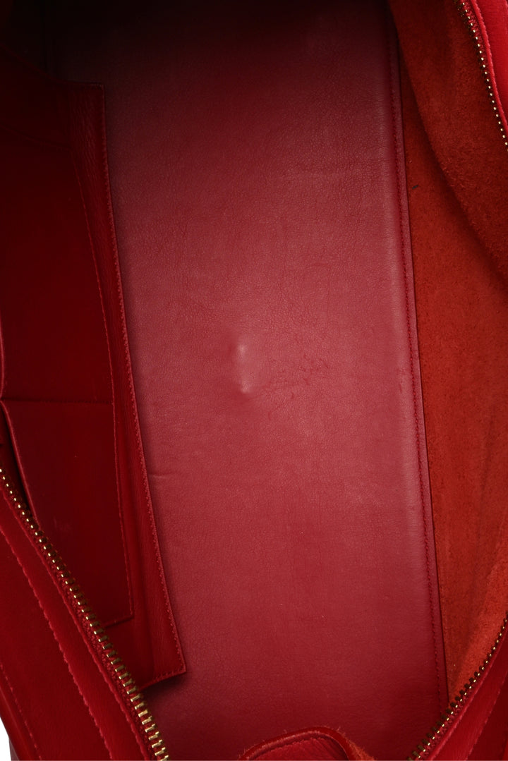 Saint Laurent Medium Leather Classic Y Cabas Tote