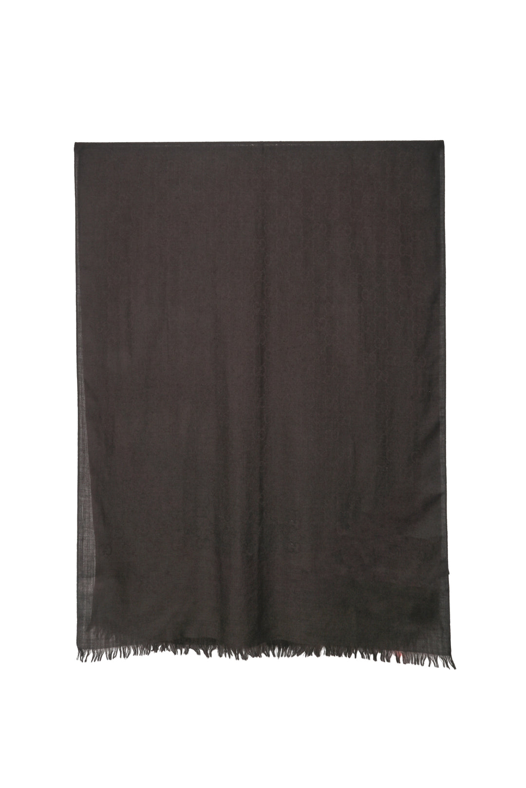 Gucci Wool & Silk GG Scarf