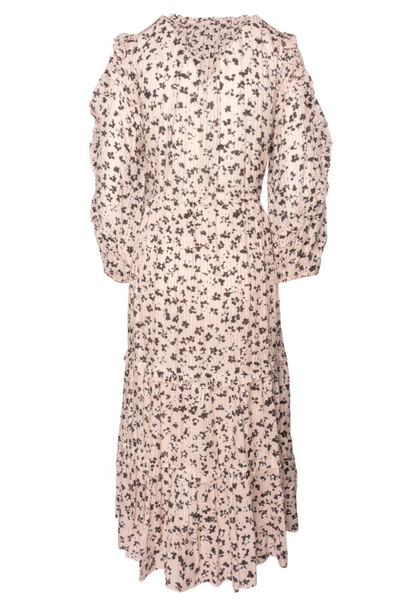 Ulla Johnson Size 8 Cotton and Silk Midi Dress
