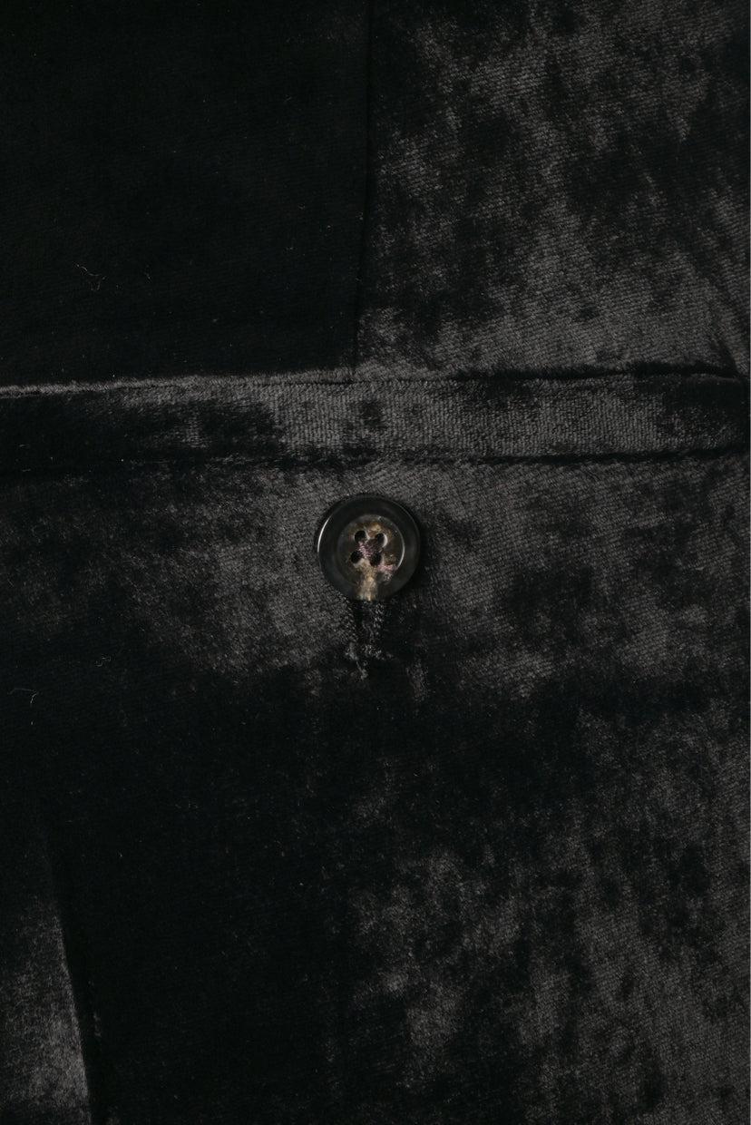 Rick Owens Size 6 Flare Leg Velvet Pants