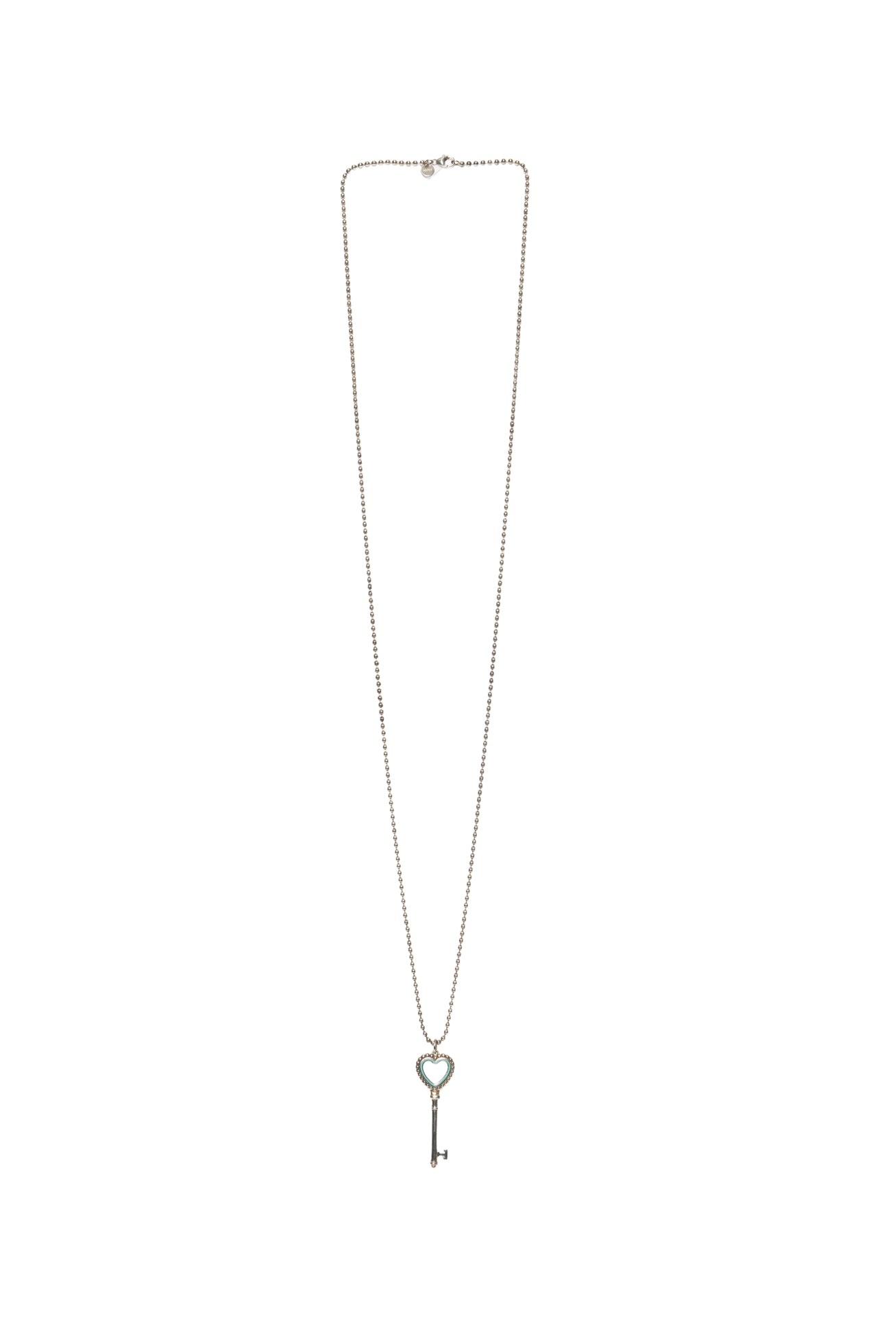 Tiffany & Co Size Heart Key Necklace - Luxury Used Designer