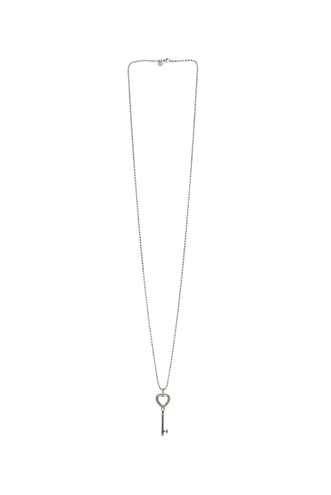 Tiffany & Co Size Heart Key Necklace