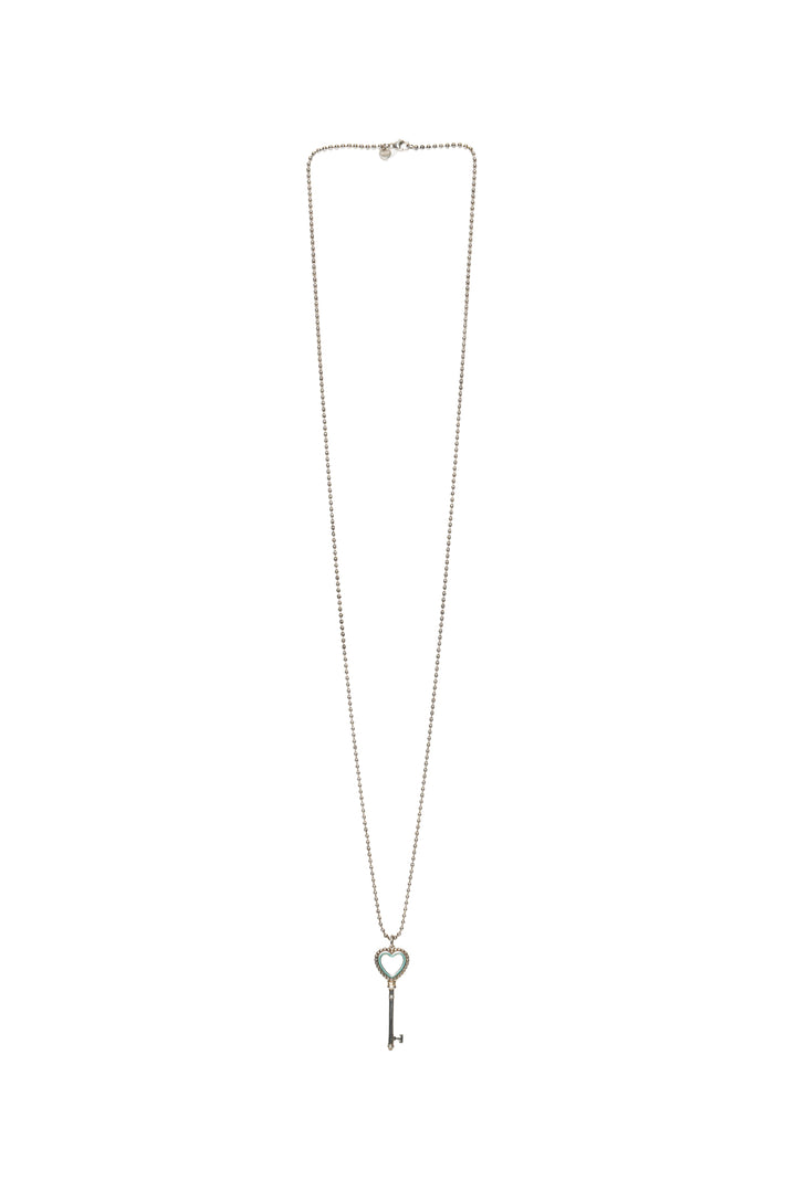 Tiffany & Co Size Heart Key Necklace