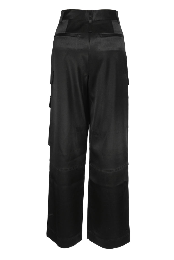 Frame Size 4 Satin Cargo Pants