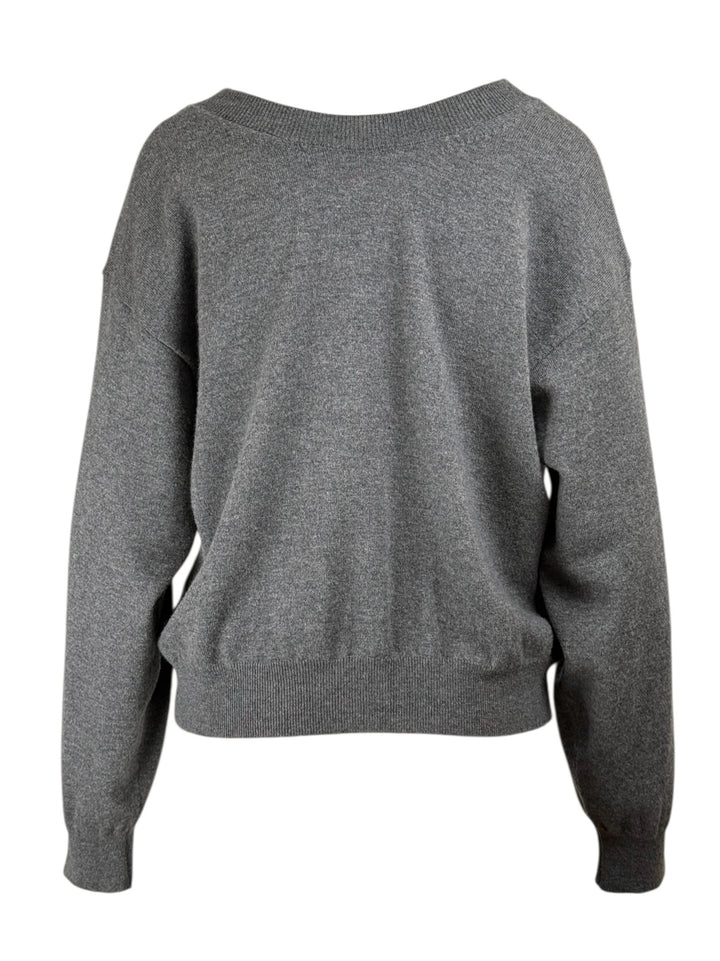 Rohe Size 38 Merino Wool & Cashmere Blend Cardigan