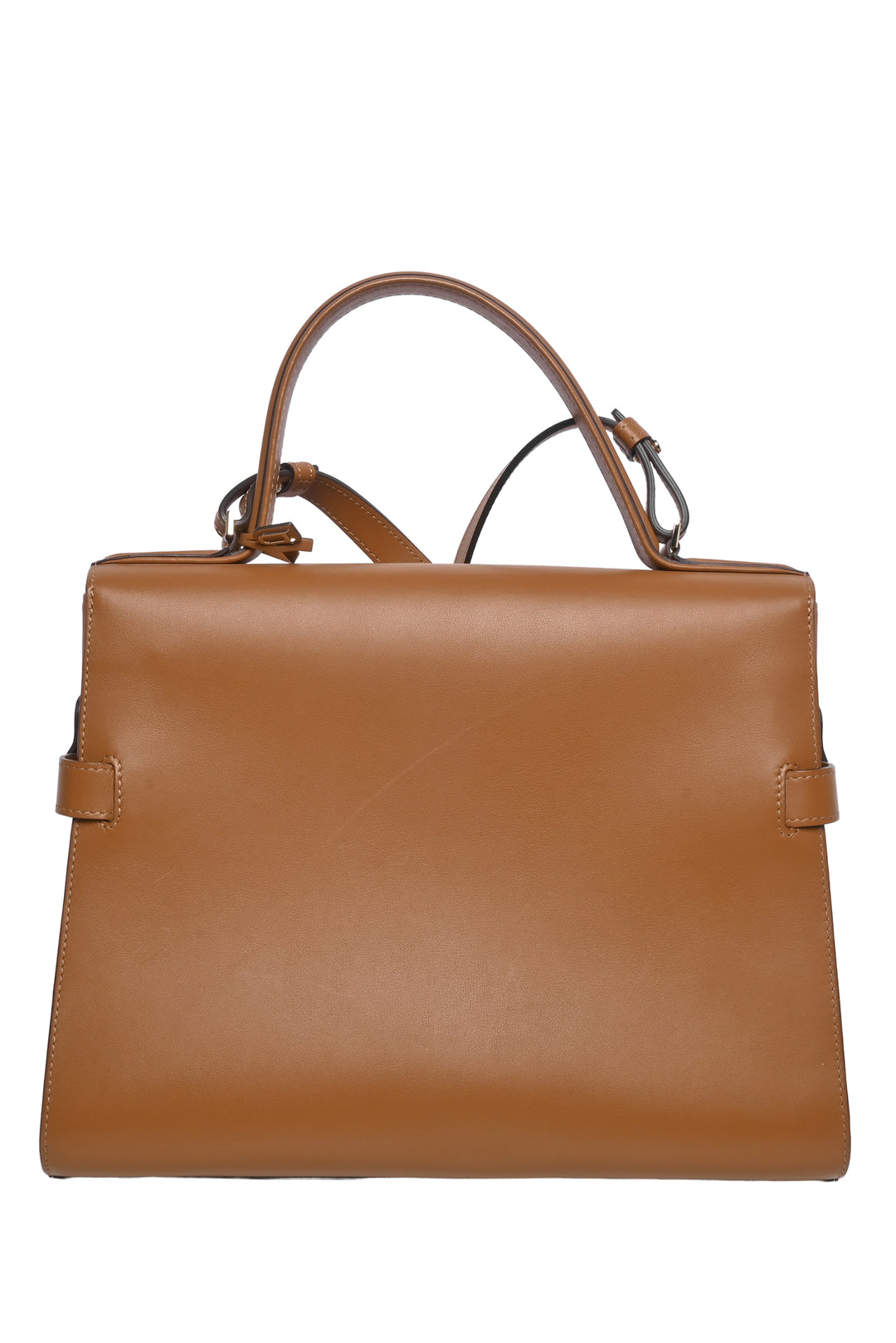 Delvaux Leather Tempete GM Shoulder Bag