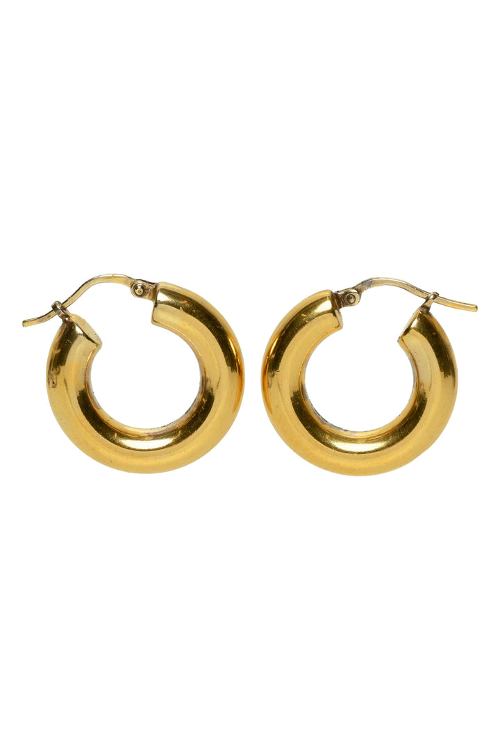 Celine Gold Hoop Earrings