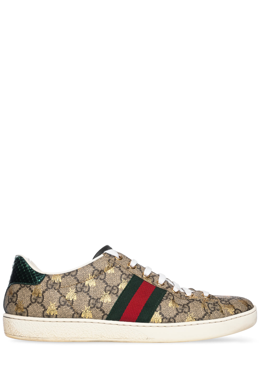 Gucci Size 39.5 Ace Bee GG Supreme Sneaker
