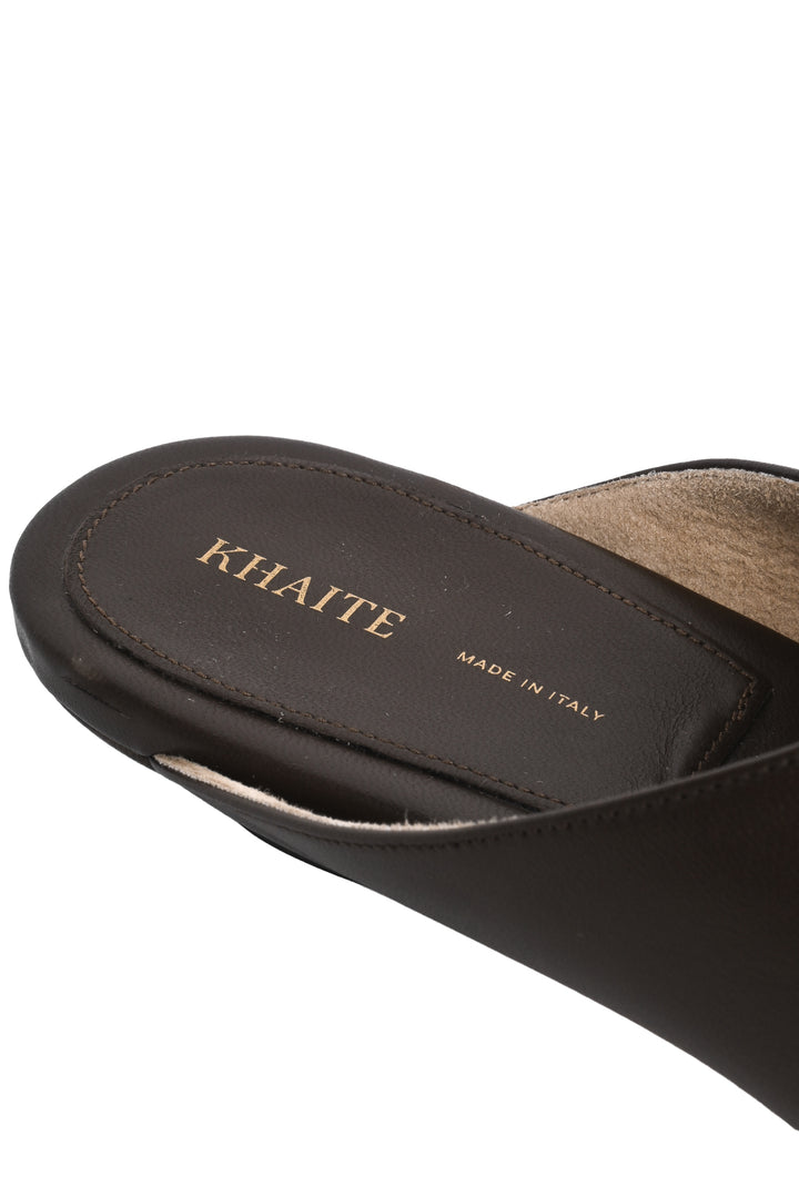 Khaite Size 38.5 Otto Soft Leather Mules