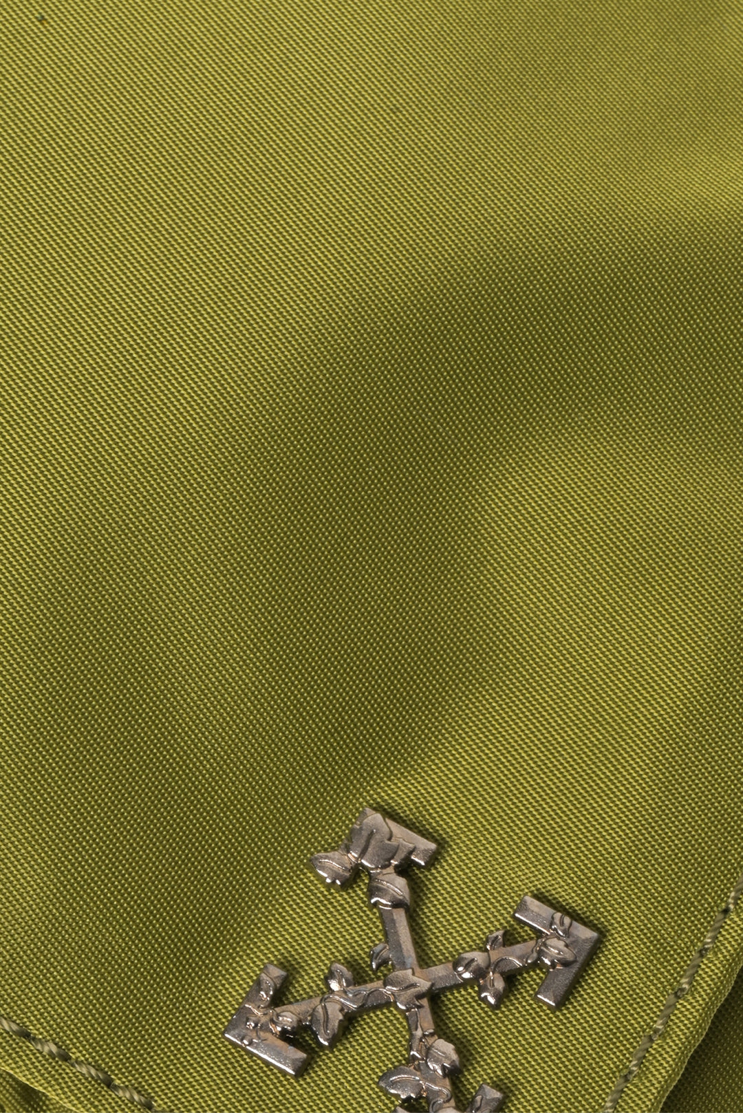 Off White Nylon Sporty Fanny Pack