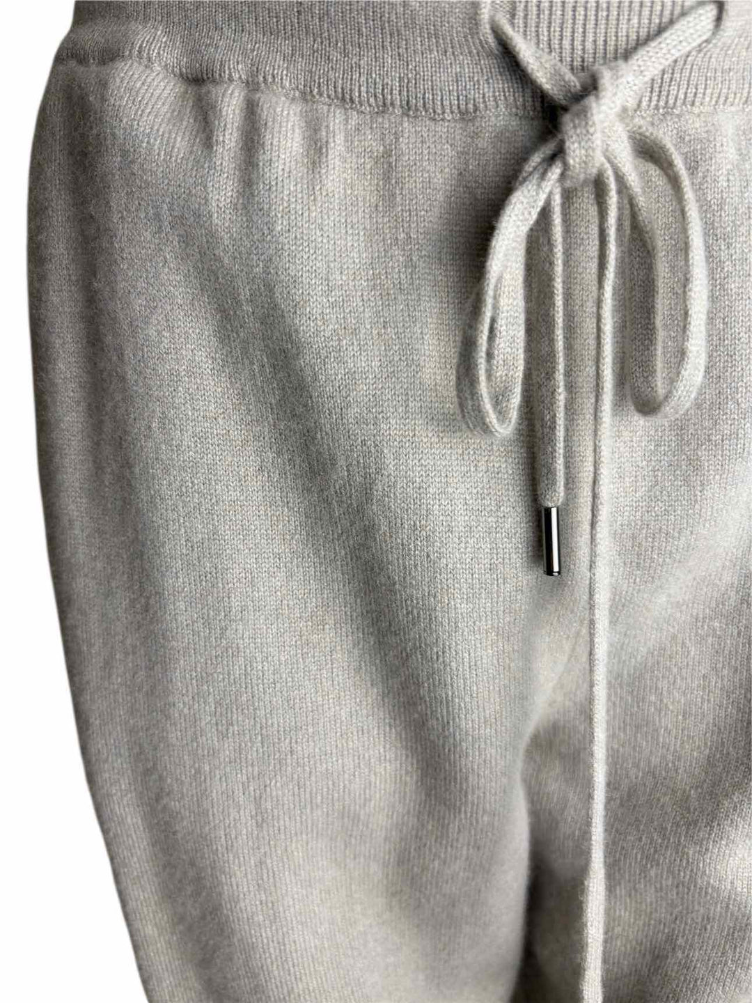 Black Goat Size L Cashmere Jogger Pants