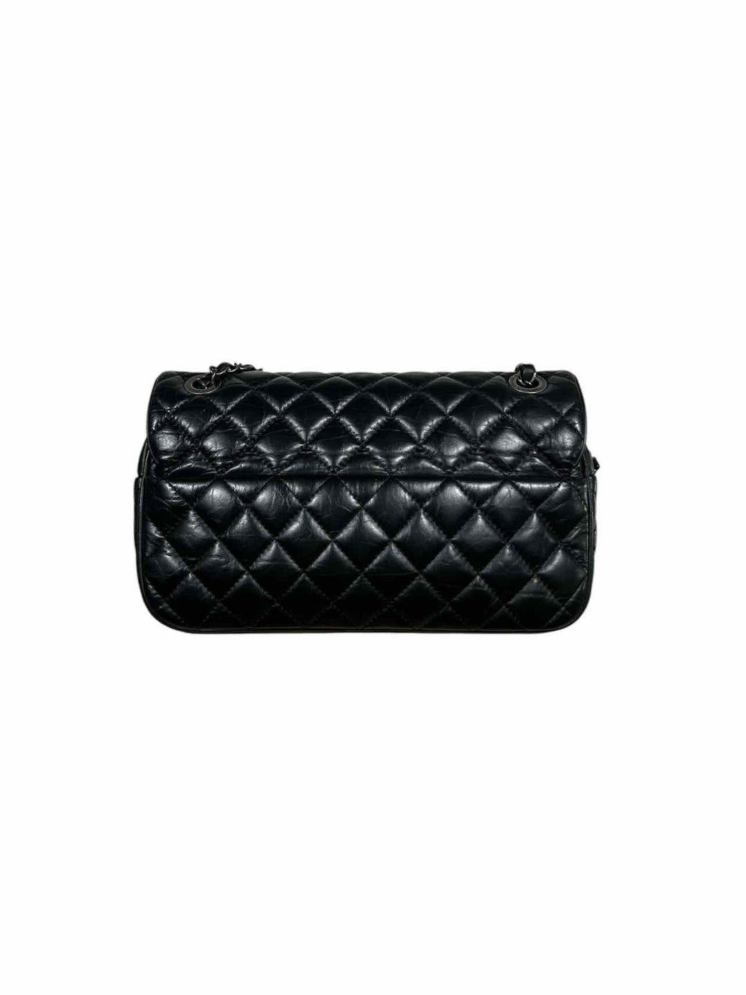 Chanel Aged Calfskin Leather Small Easy Flap Bag