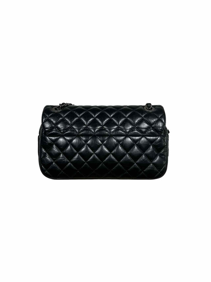 Chanel Aged Calfskin Leather Small Easy Flap Bag