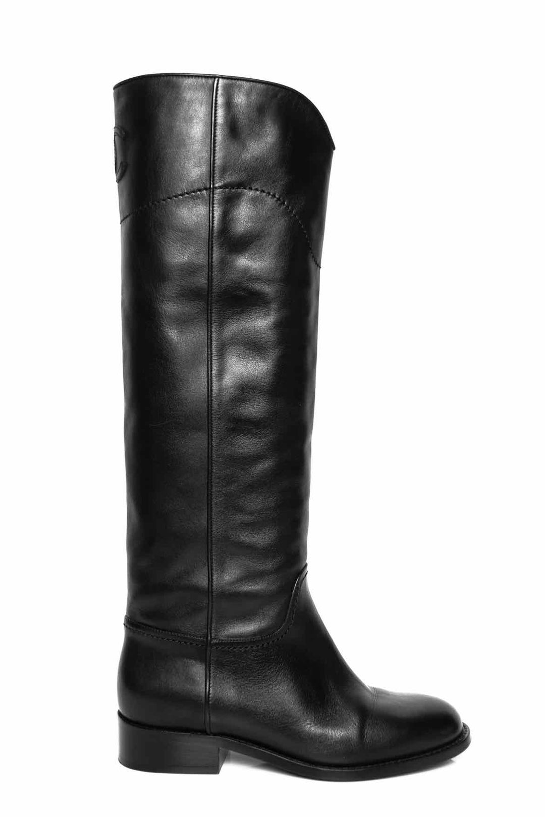 Chanel CC Size 36.5 Riding Boots