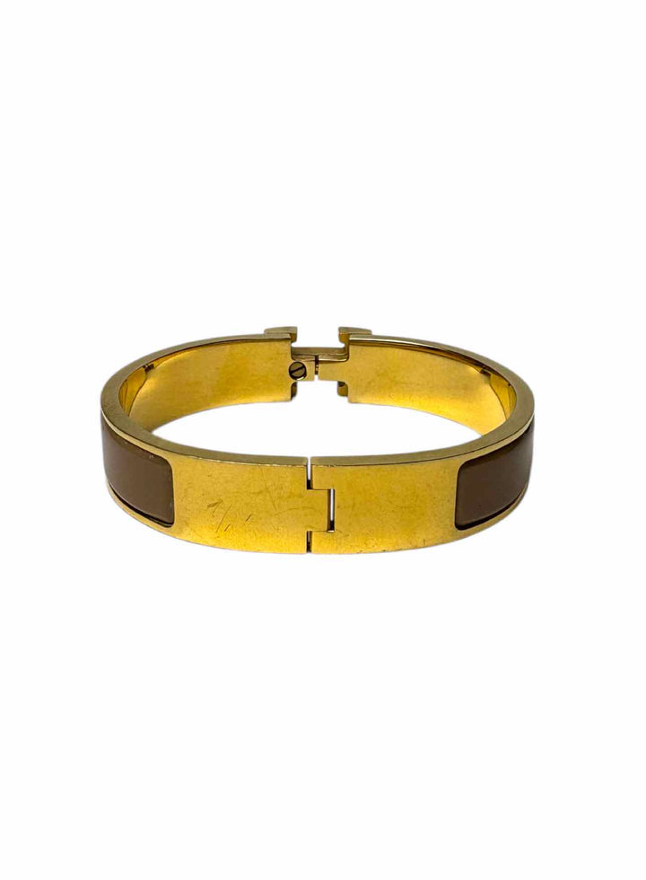 Hermes Clic H Enamel Bracelet