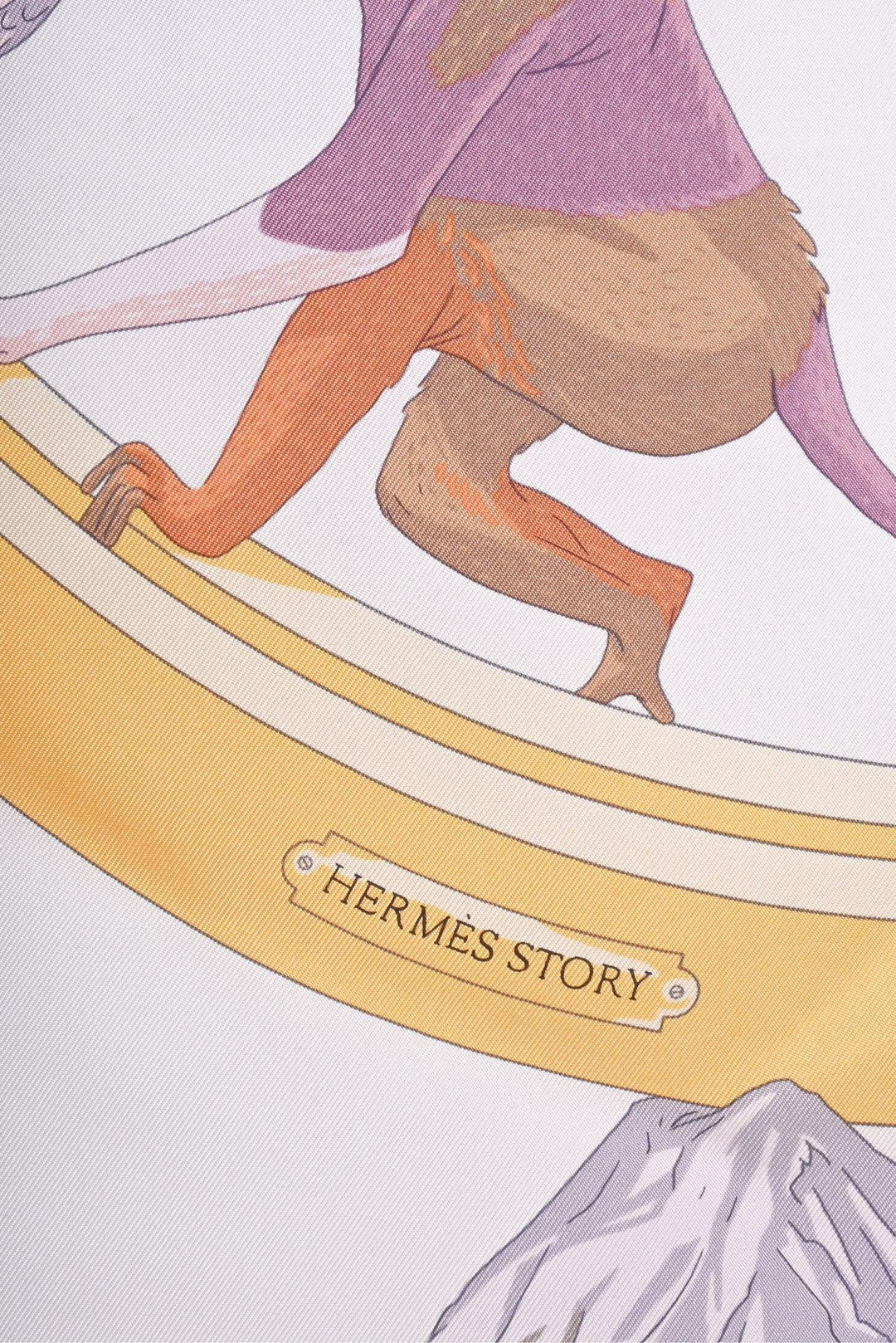 Hermes Story Silk Scarf