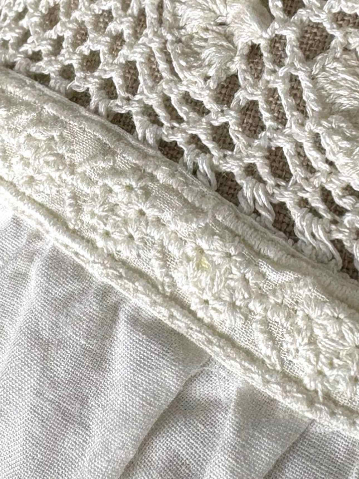 Magnolia Pearl Crochet Trim Size OS Tunic