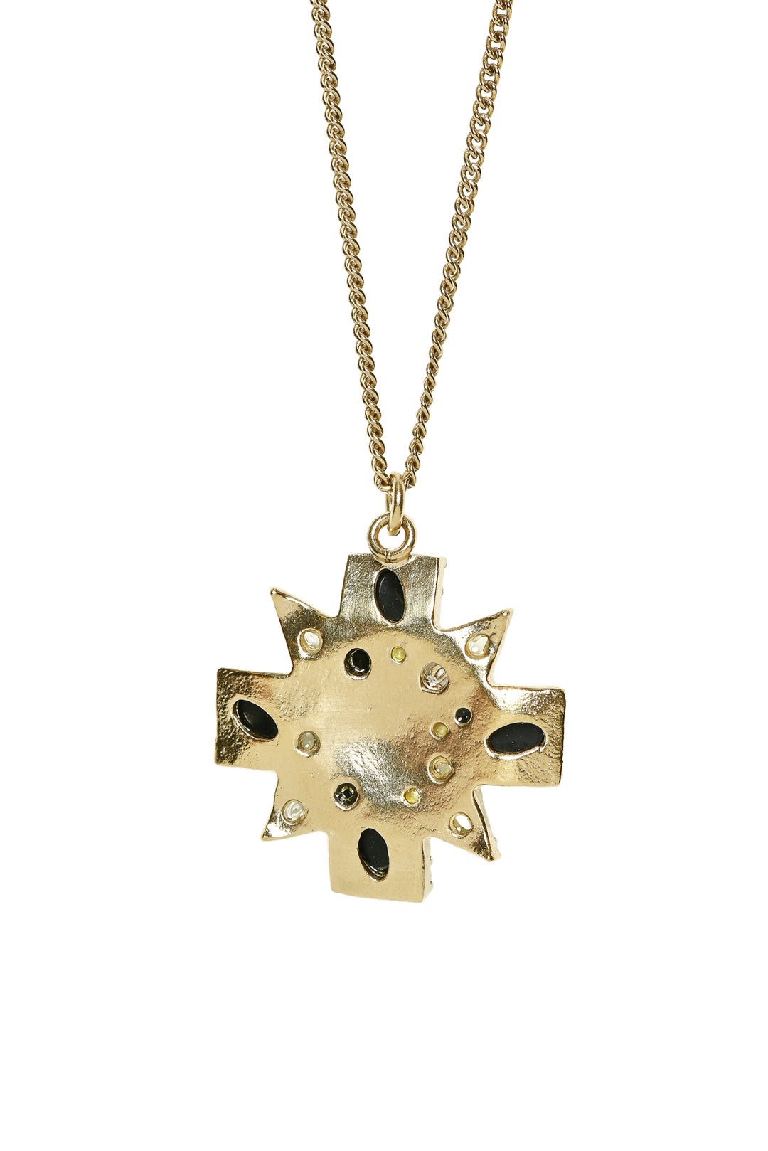 Chanel Faux Pearl & Crystal CC Necklace