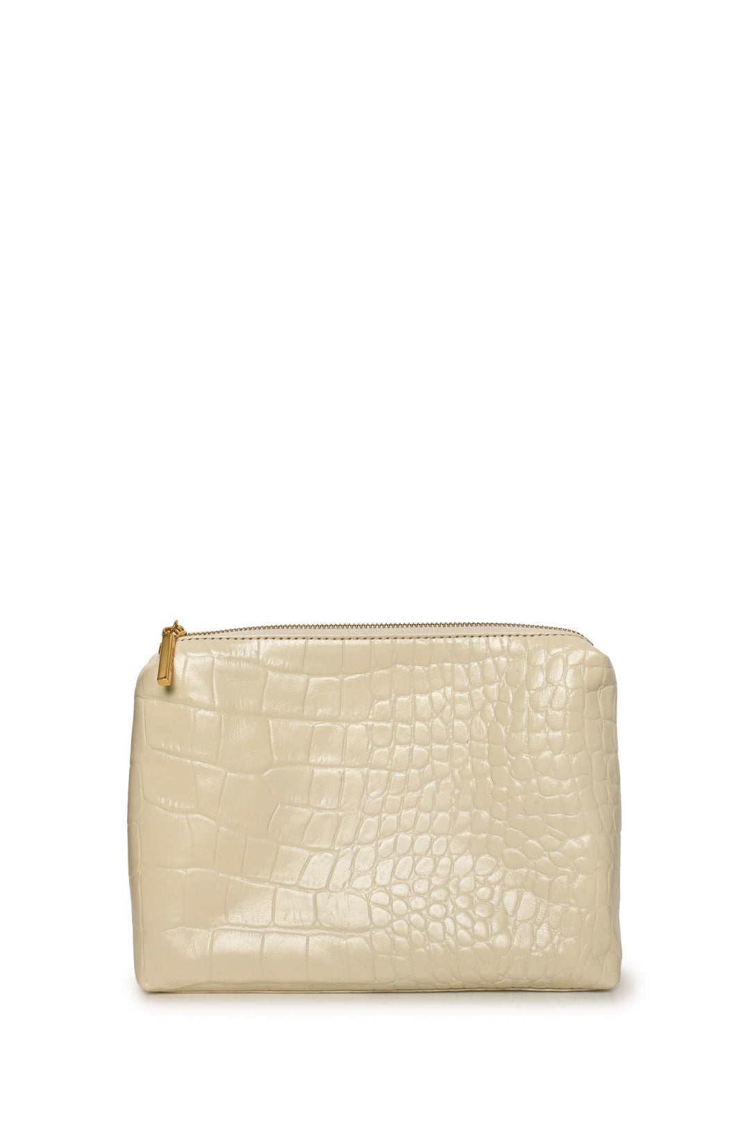 STAUD Shirley Croc Embossed Tote & Pouch