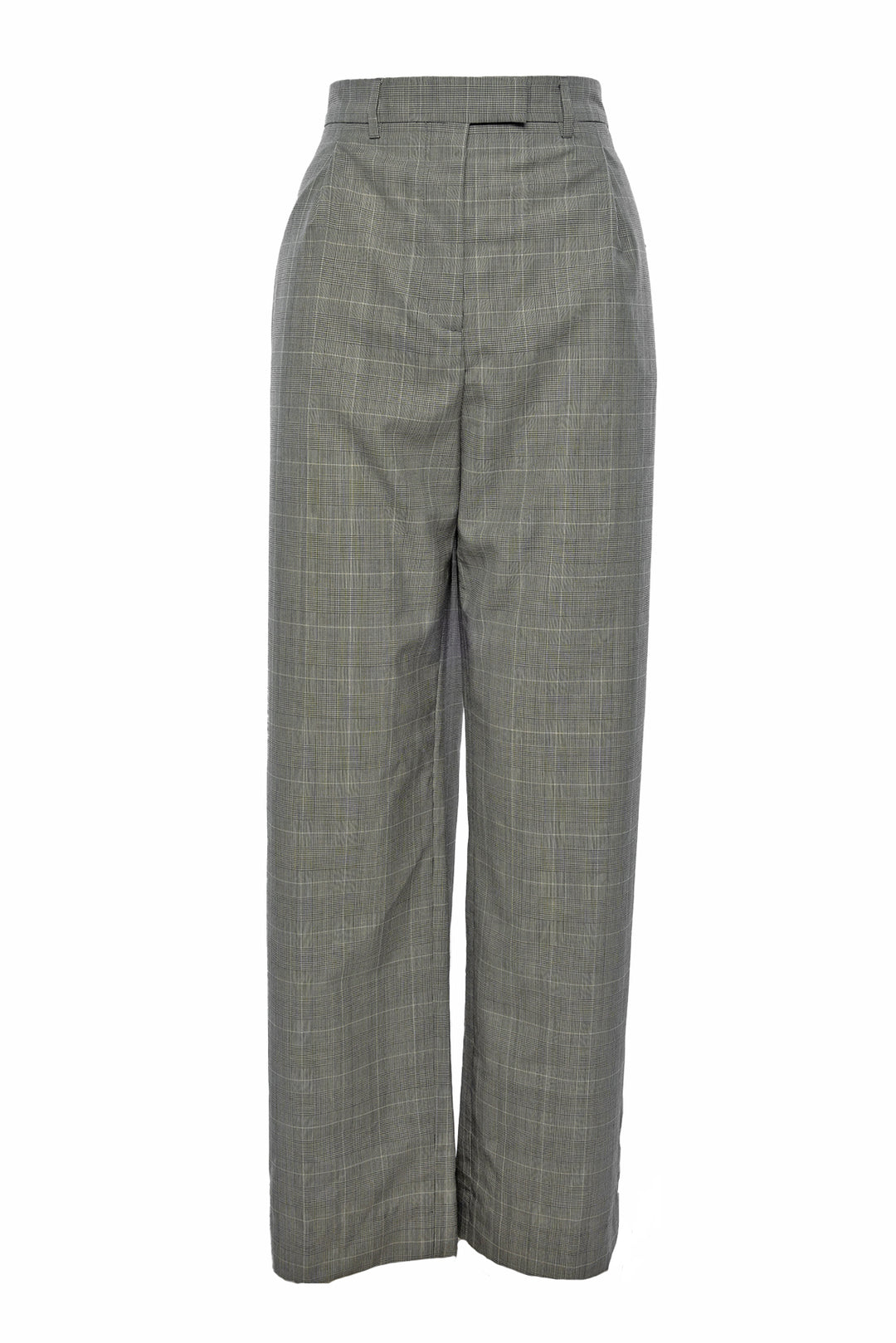 Prada Size 44 Plaid Trouser Pants