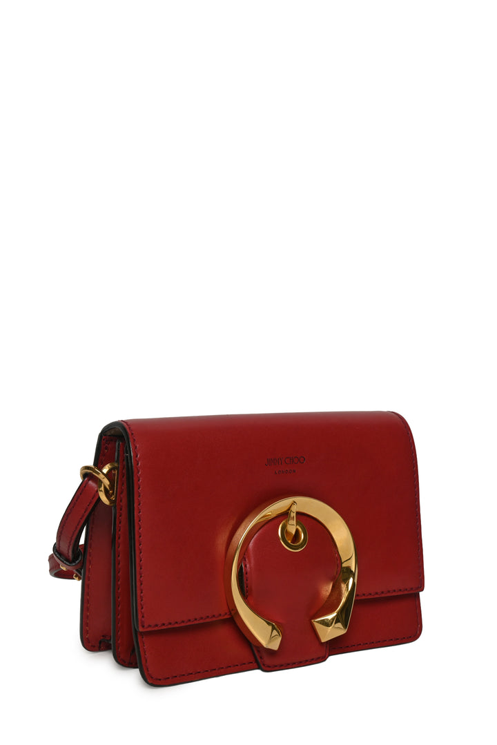 Jimmy Choo Calfskin Small Madeline Shoulder Bag