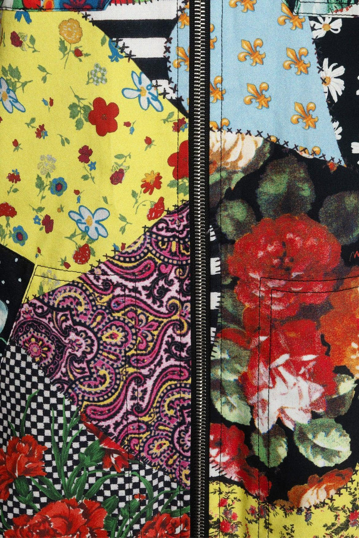 Moschino Jeans Size 4 Patchwork Jacket