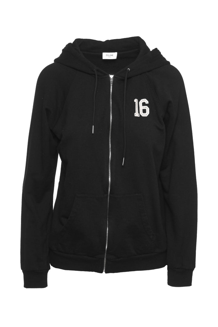 Celine Size S Celine 16 Zipped Hoodie