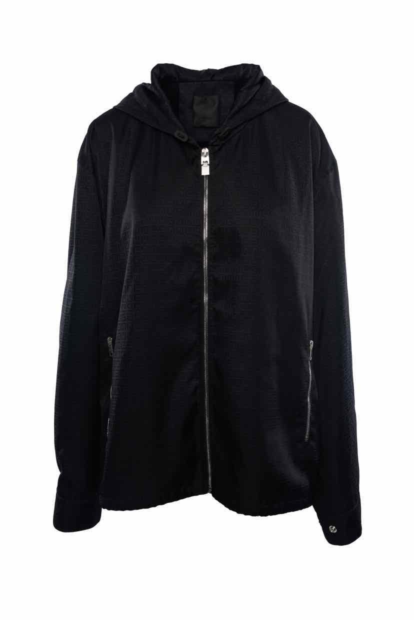 Givenchy Size 50 Men's 4G Monogram Hooded Jacket