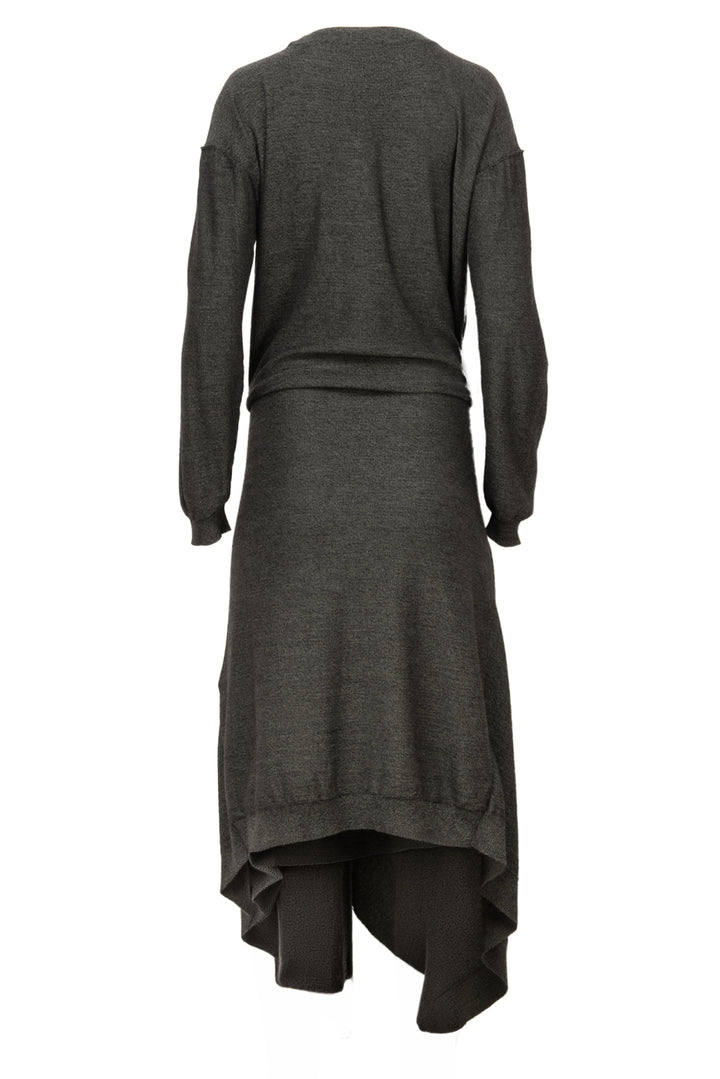 LEMAIRE Size M Wool & Acrylic Blend Sweater Dress