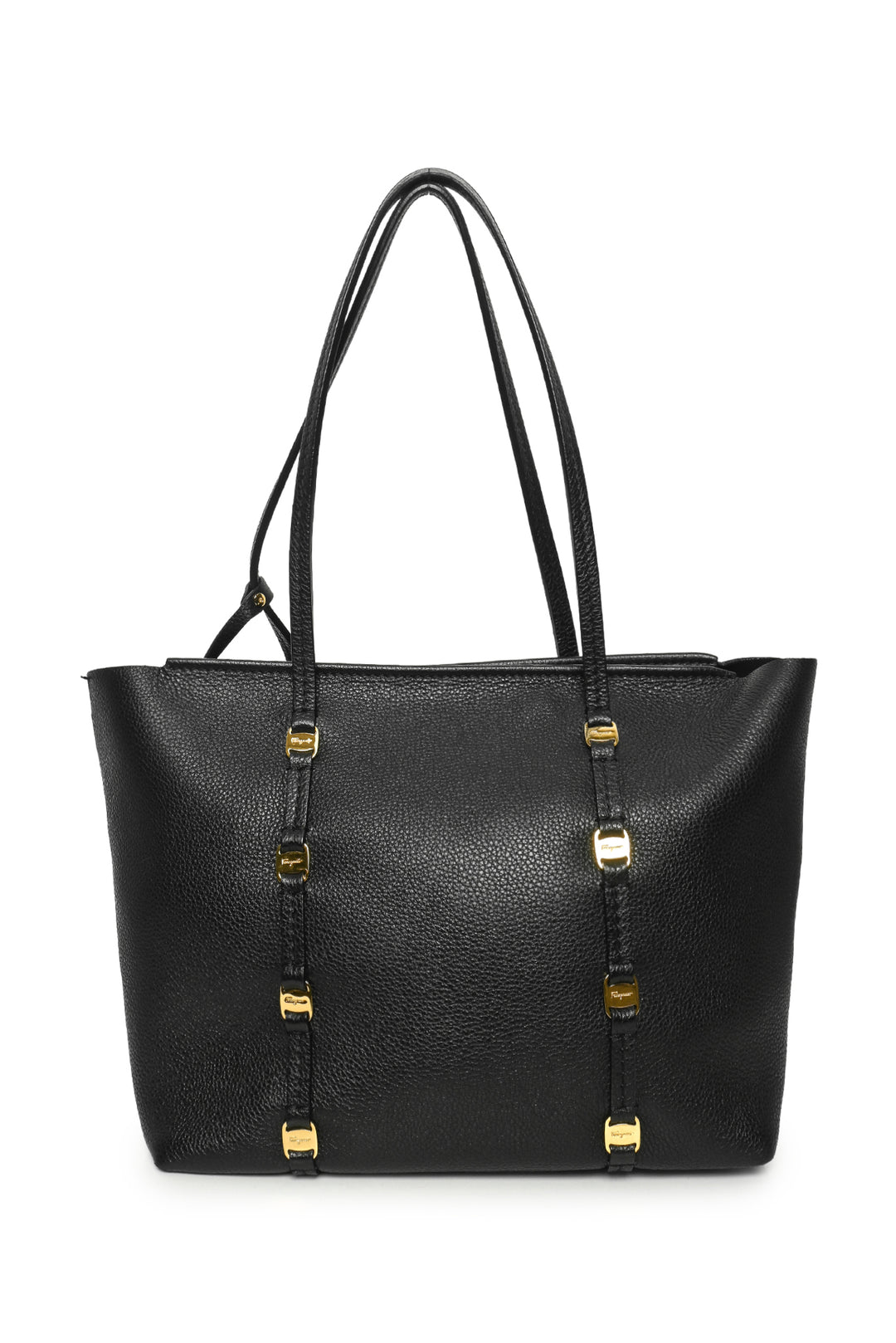 Ferragamo Emotion Large Leather Tote