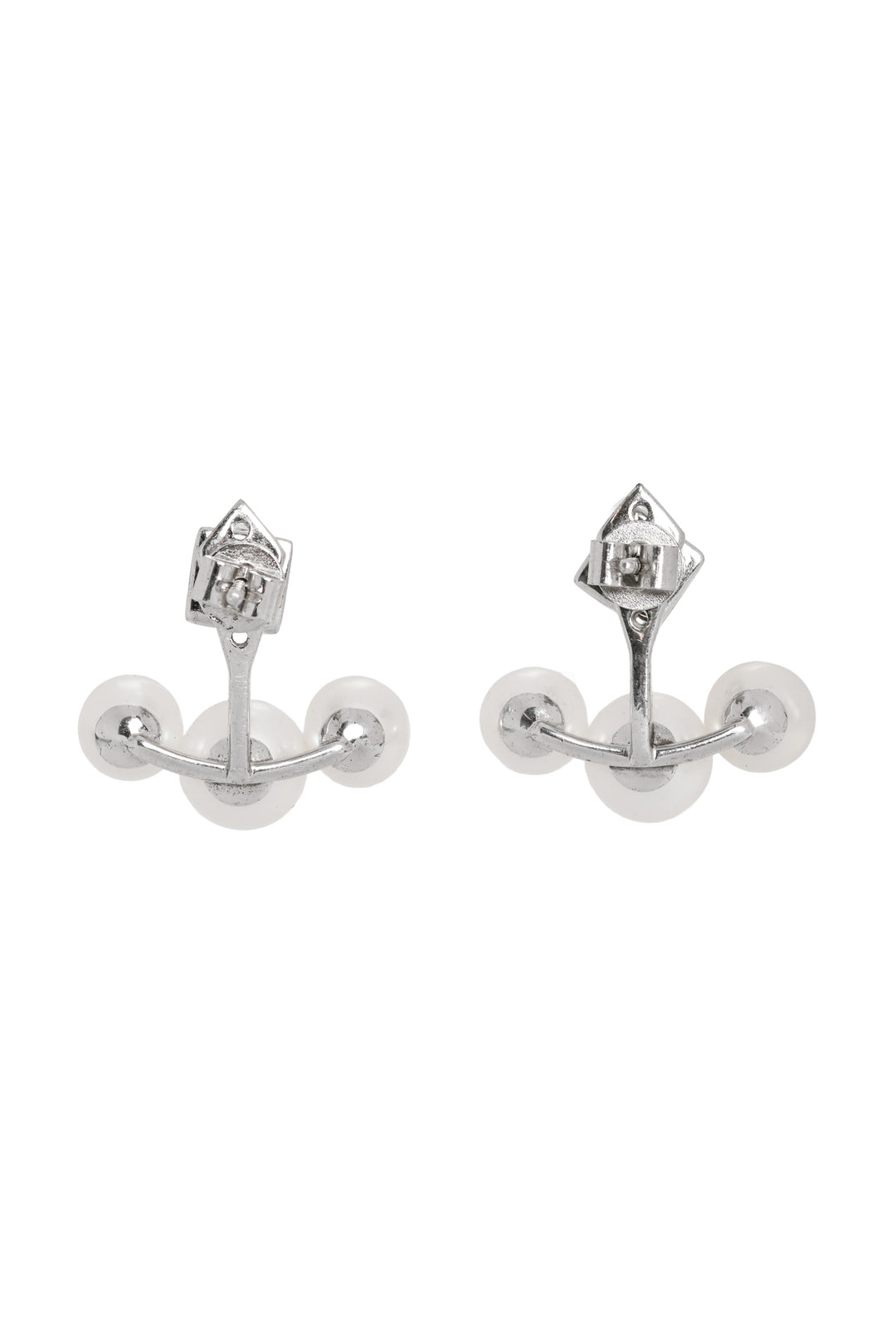 Birks Rock & Pearl Stud & Pearl Jacket Earrings