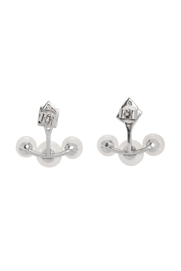 Birks Rock & Pearl Stud & Pearl Jacket Earrings