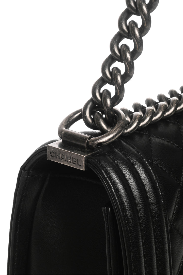 Chanel 2016-2017 Medium Quilted Boy Bag