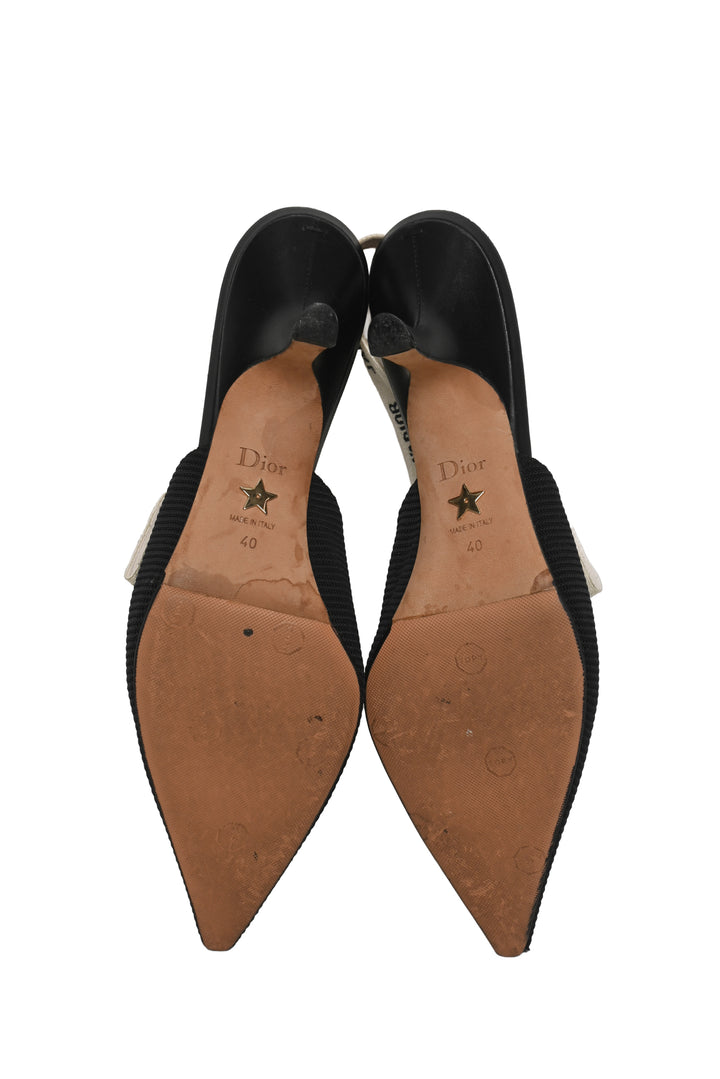 Dior Size 40 J'Adior Slingback Pumps