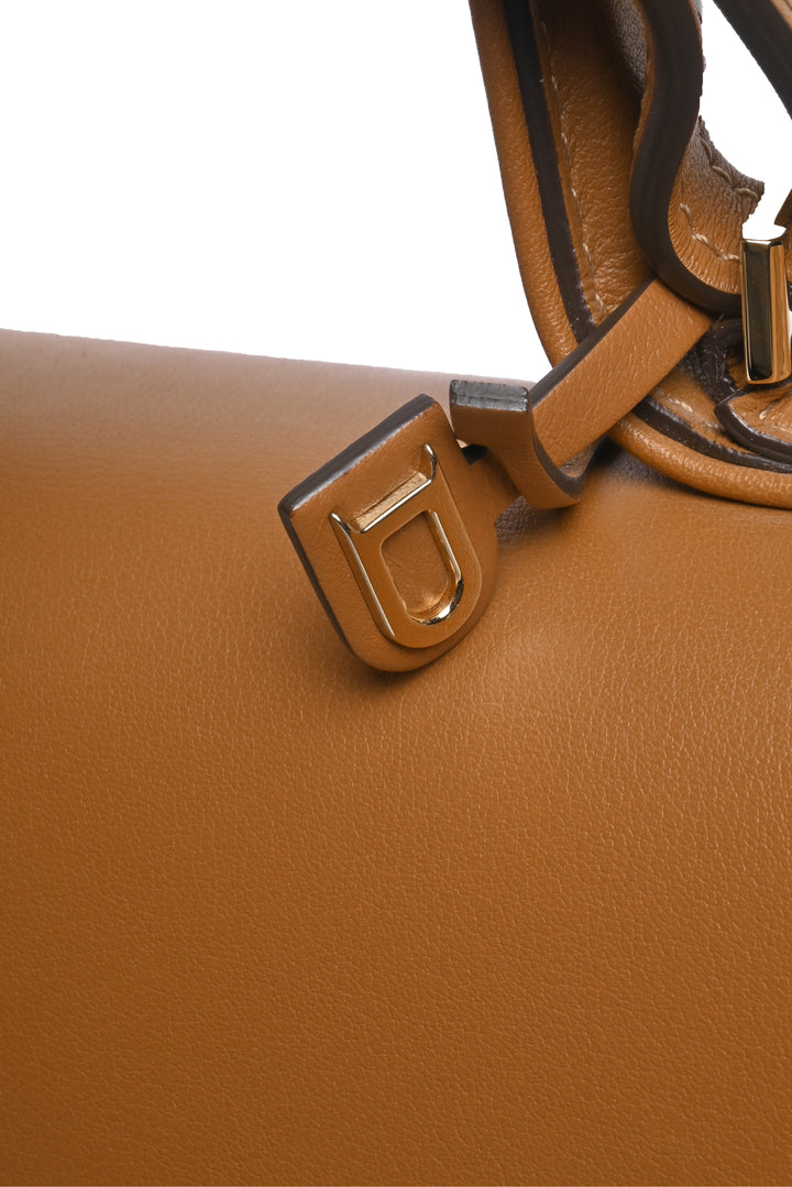 Delvaux Leather Tempete GM Shoulder Bag