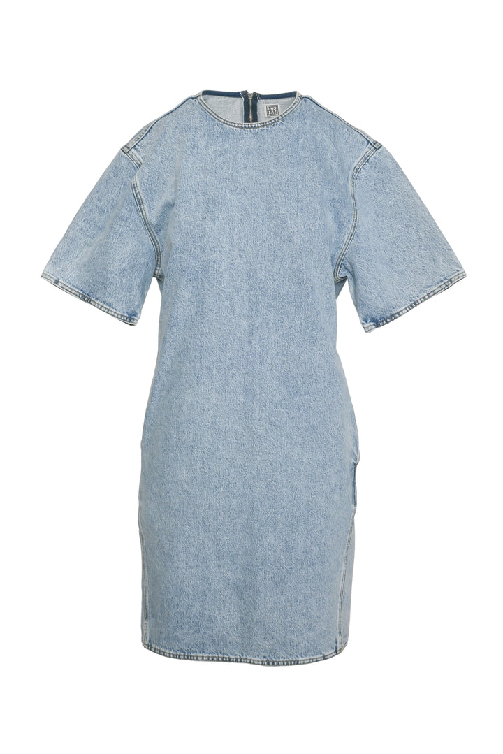 Toteme Size S Denim Trapeze Dress