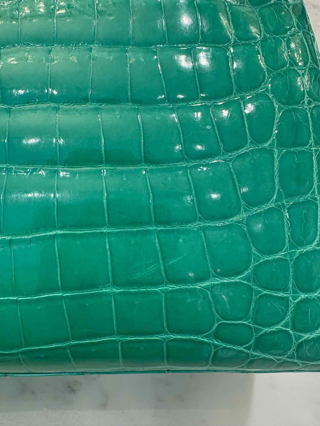 Kwanpen The Raffles Classic Crocodile Purse