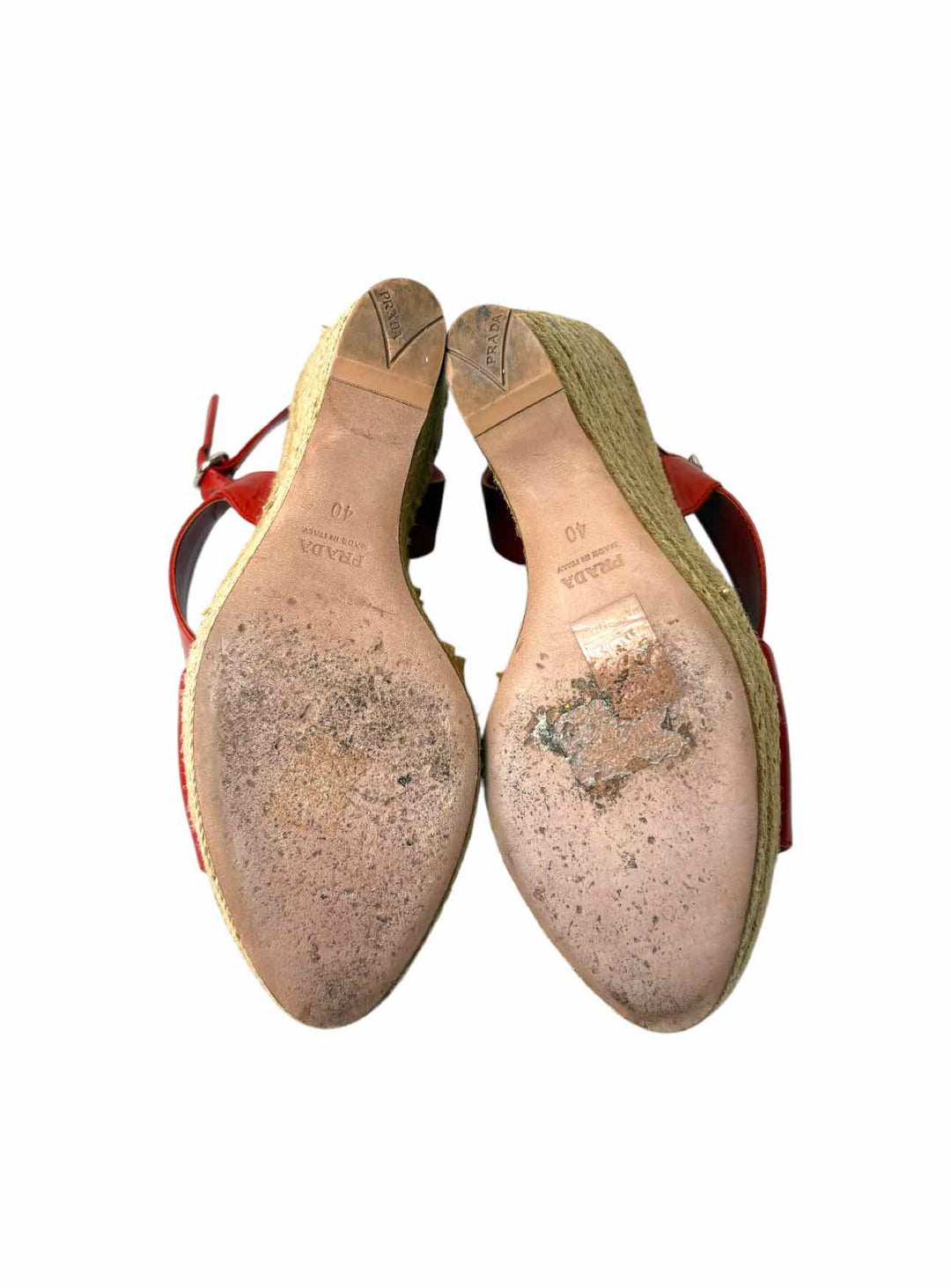Prada Size 40 Wedges