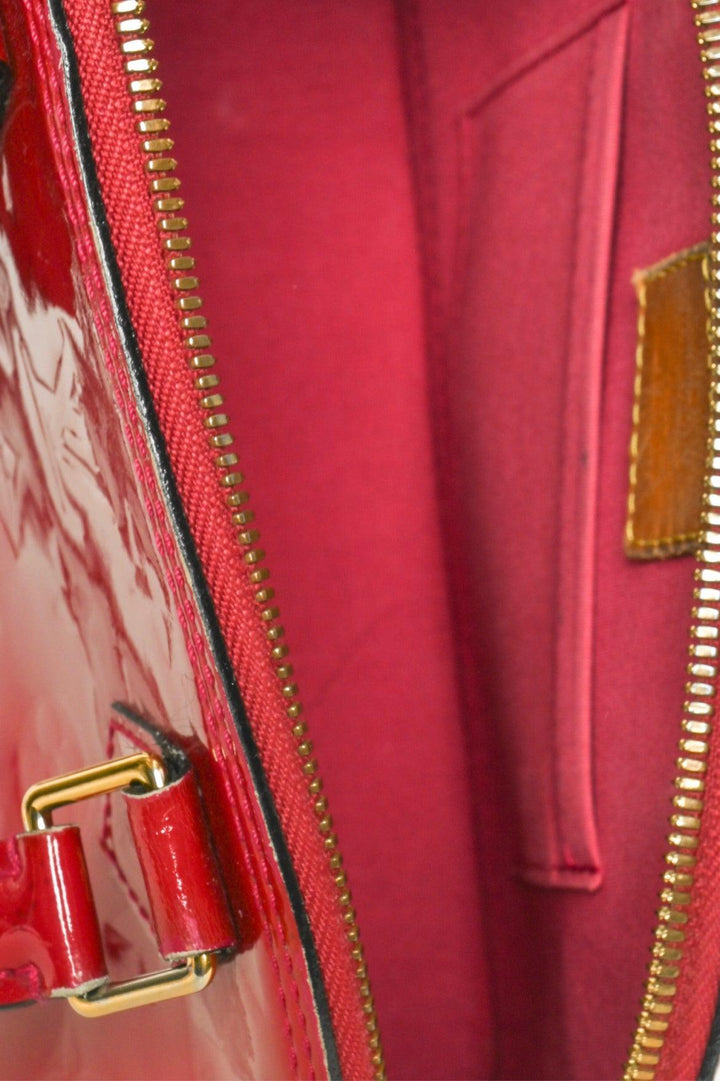 Louis Vuitton Monogram Vernis Alma BB Shoulder Bag