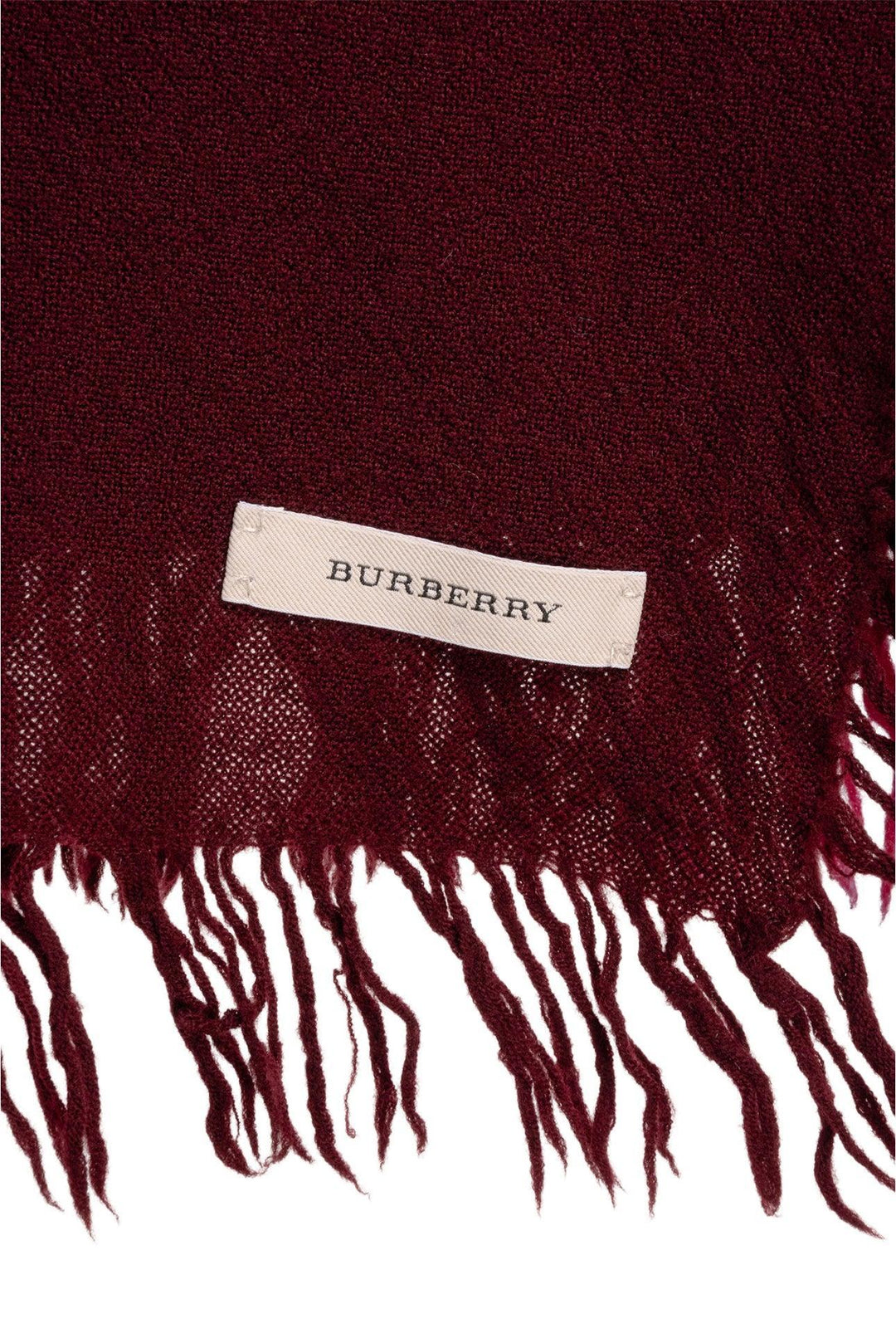 Burberry Check Fringed Scarf