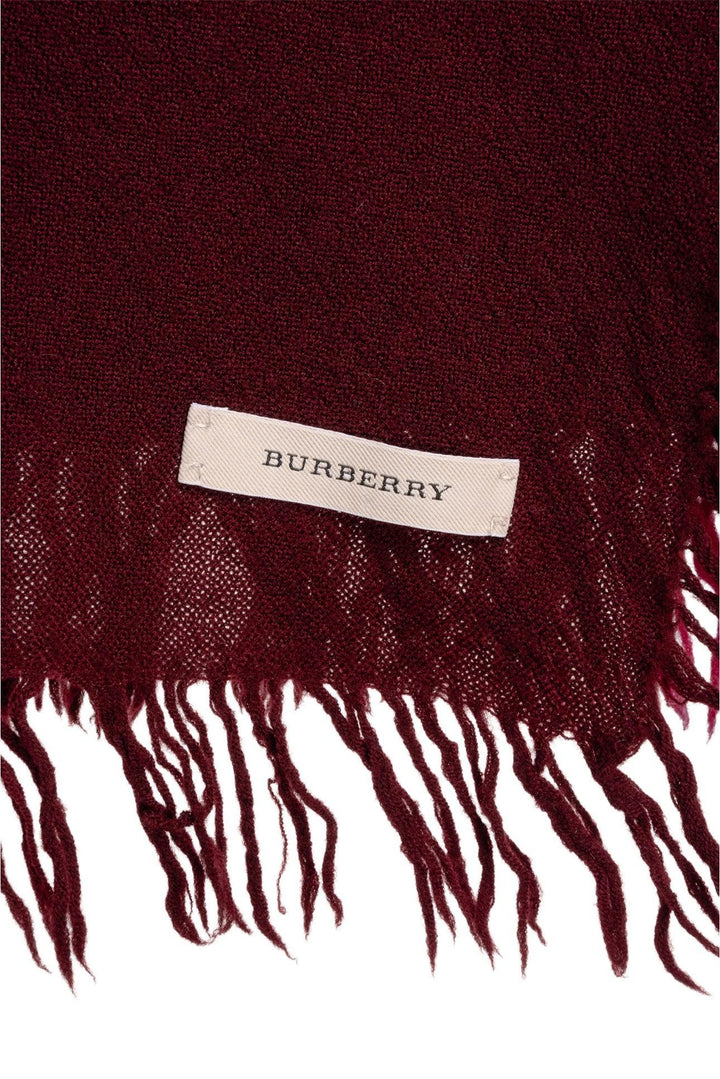 Burberry Check Fringed Scarf