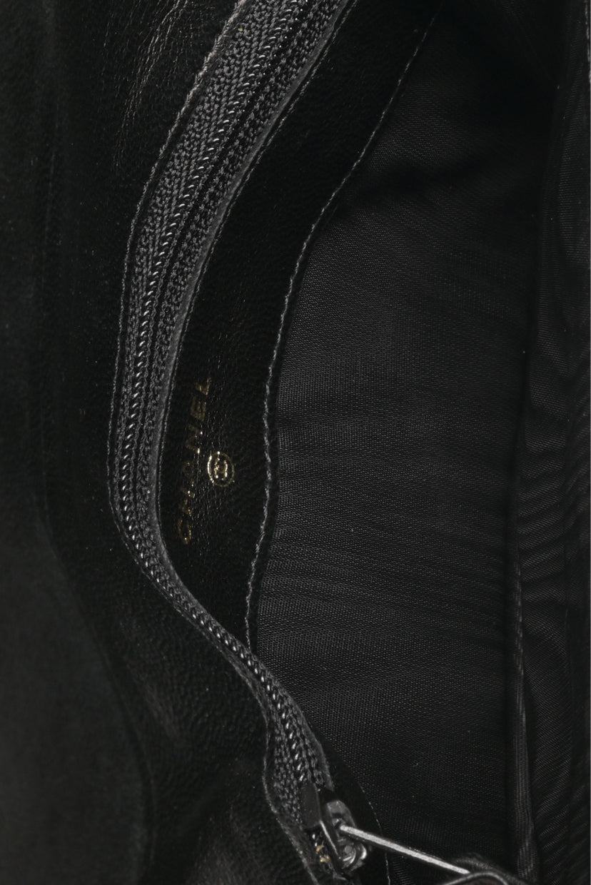 Chanel Vintage 1996-1997 Patent Leather Timeless CC Flap Wallet