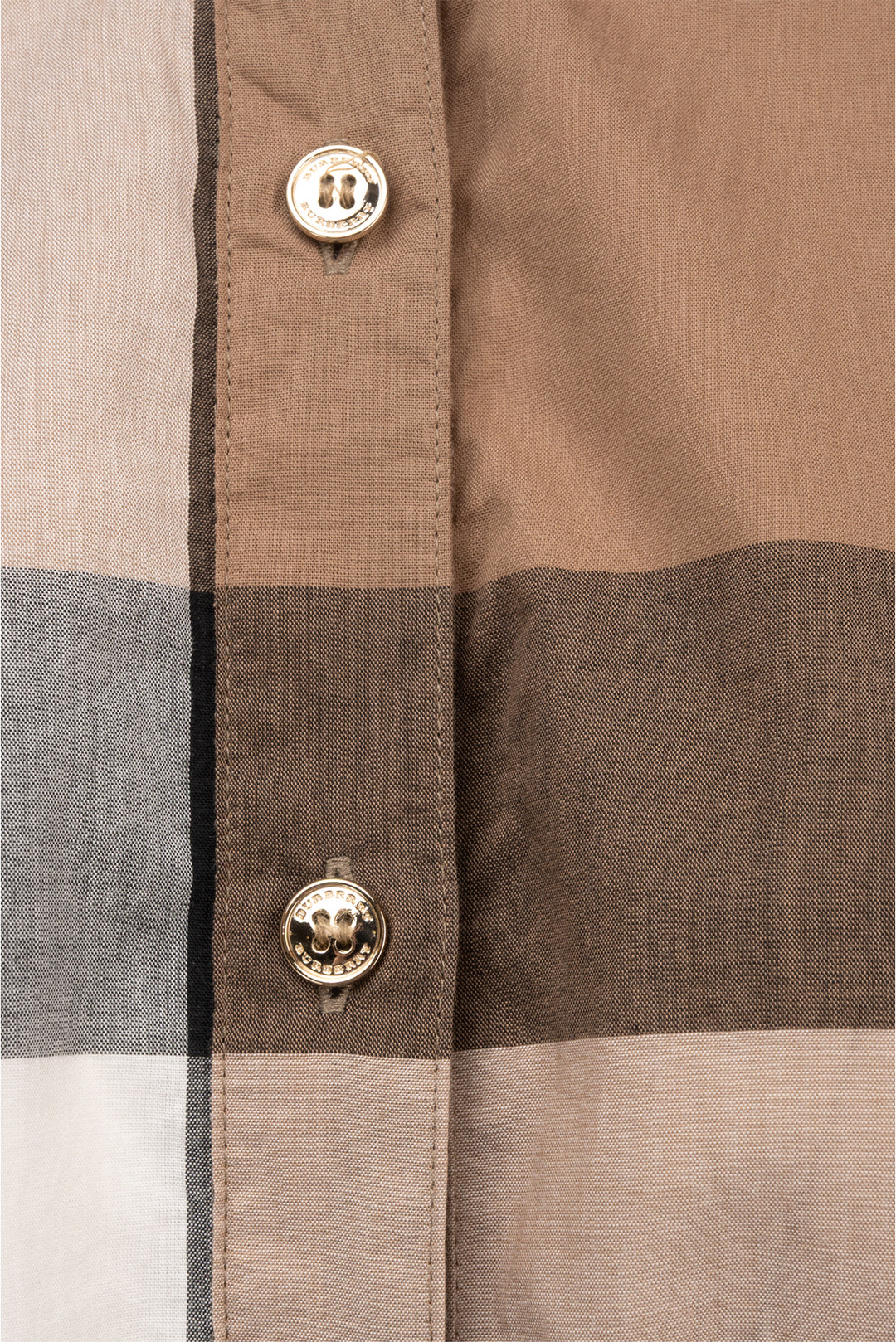 Burberry Size 4 Check Shirt Dress