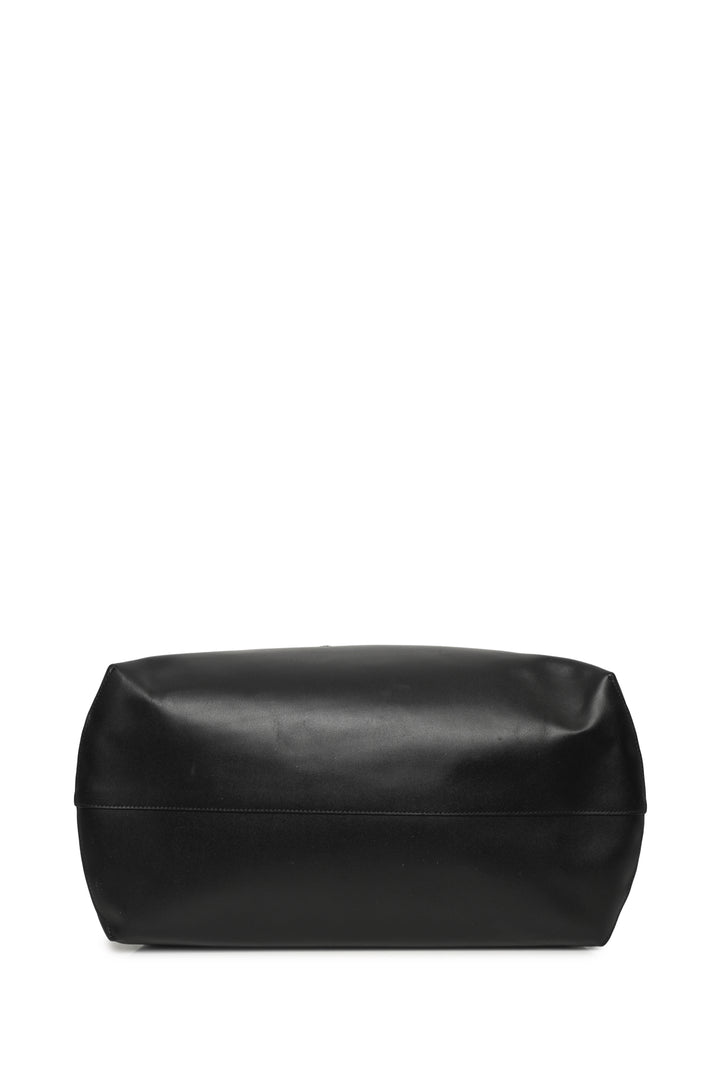 Fendi Snakeskin Monster Eyes Leather Shopping Tote