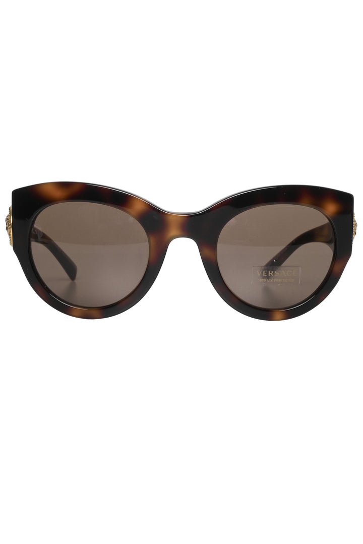 Versace Medusa Logo Cat Eye Sunglasses