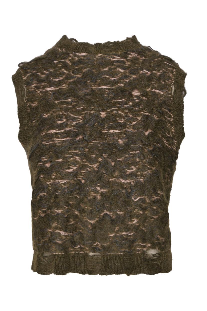 Julia Heuer Size M/L Apollo Reversible Handknitted Vest